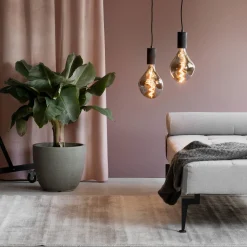 Calex Organic Evo LED-lamppu E27 6W dim titaani