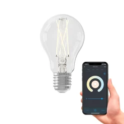 Calex Smart LED-lamppu E27 A60 7W hehkulanka CCT