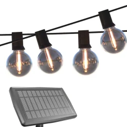 Calex Solar LED-valoketju Vista, pituus 20 metriä, IP44
