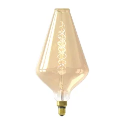 Calex Vienna -LED-lamppu E27 6W dim 2 200 K kulta