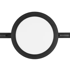 Camillus LED-kiskovalaisin DUOlineen, musta, Ø 26 cm