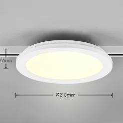 Camillus LED-kiskovalaisin DUOlineen, valkoinen, Ø 26 cm
