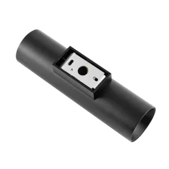 CAN seinävalaisin, musta, 2-lamppuinen, korkeus 22 cm, metalli, GU10