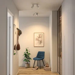 CAN TILT kattospotti, valkoinen, Ø 20 cm, 2-lamppuinen, metalli, GU10