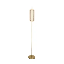 Capsule LED-lattiavalaisin, messingin värinen, rauta, akryyli