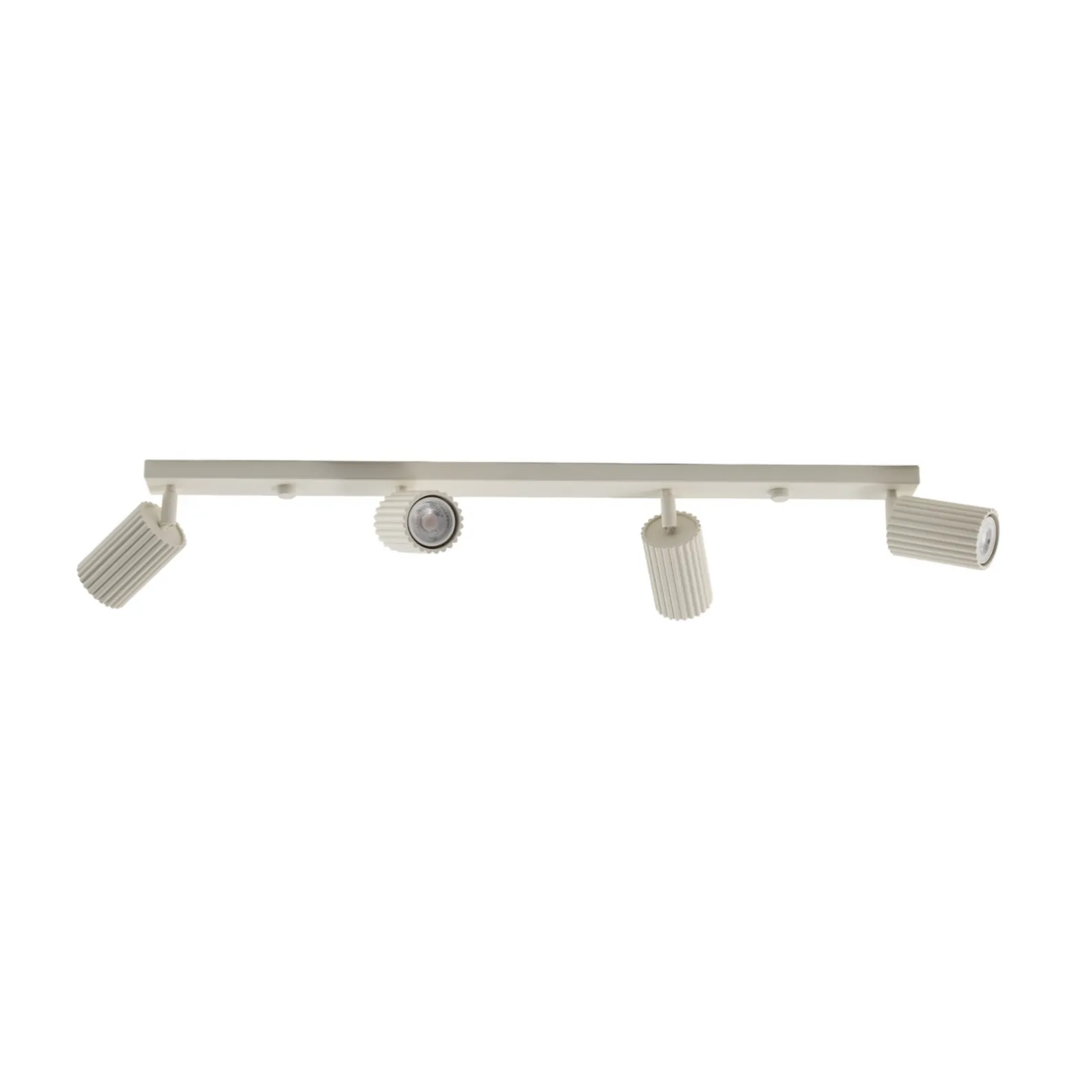 Carbon-kattovalaisin, beige, pituus 81 cm, alumiini, 4-valo.