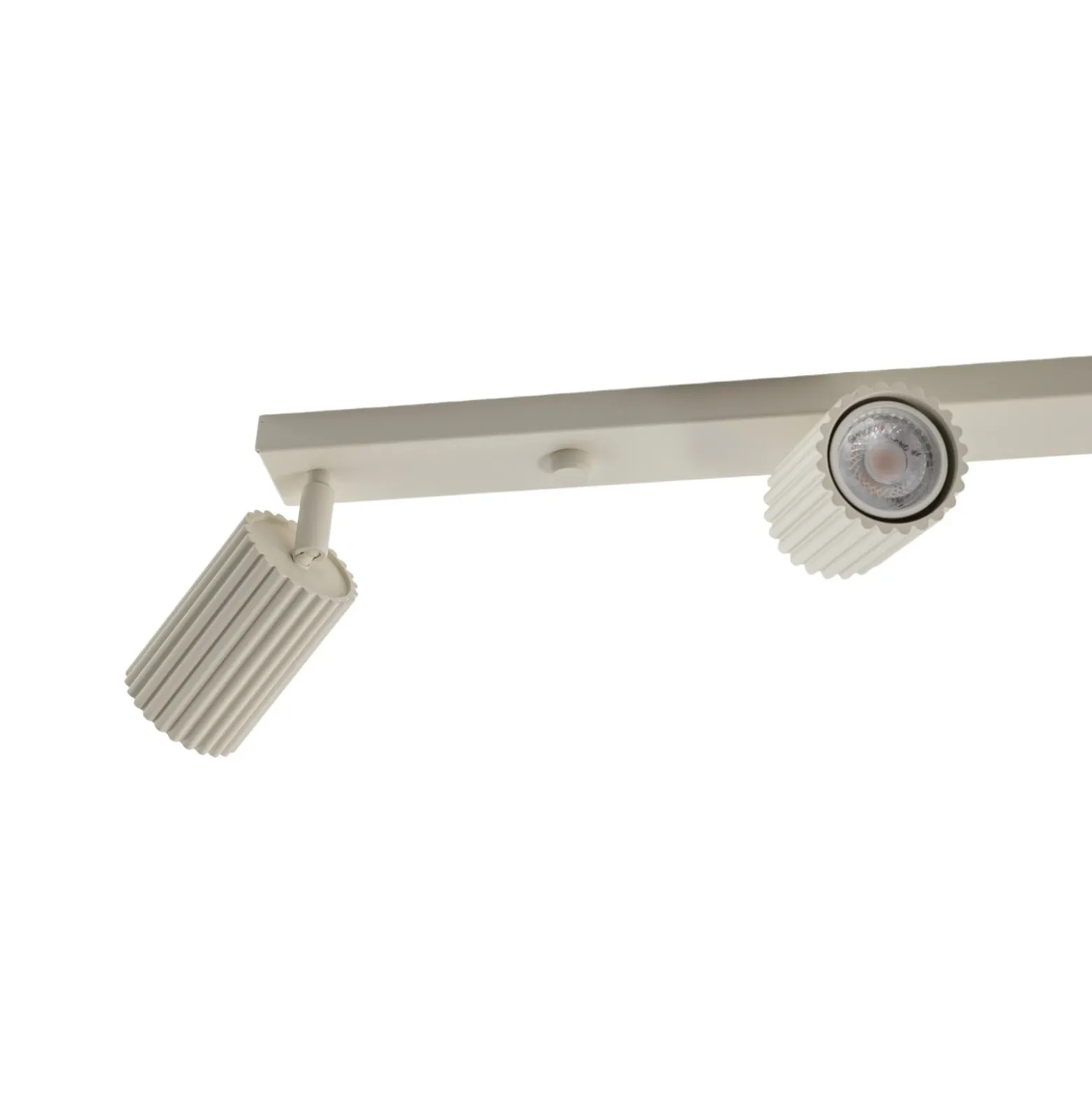 Carbon-kattovalaisin, beige, pituus 81 cm, alumiini, 4-valo.