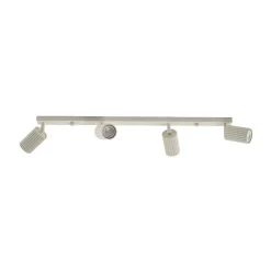 Carbon-kattovalaisin, beige, pituus 81 cm, alumiini, 4-valo.