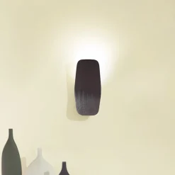 Casablanca Ashiya LED-seinävalaisin, titaanimusta