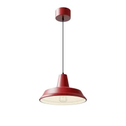 CLASS riippuvalaisin, punainen/valkoinen, Ø 36 cm, metalli