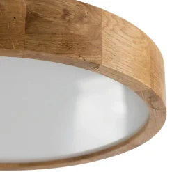 Cleo kattovalaisin, Ø 57,5 cm, 5-valo, tammi, E27