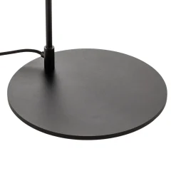 Clip tekstiililattiavalaisin, musta, korkeus 150 cm