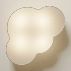 Cloud kattovalaisin, valkoinen, tekstiili, pituus 62 cm, E27, 4-valo.
