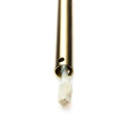46 cm-pidennystanko, satiinipintainen messinki