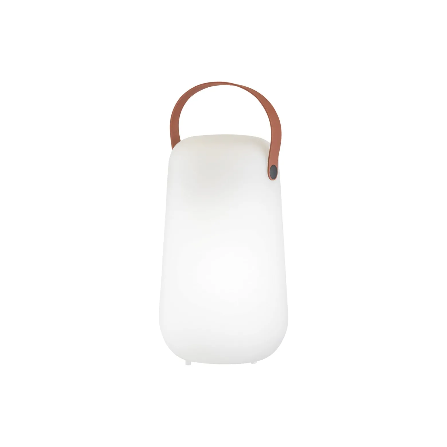 Collgar LED ladattava pöytävalaisin, valkoinen, korkeus 26 cm