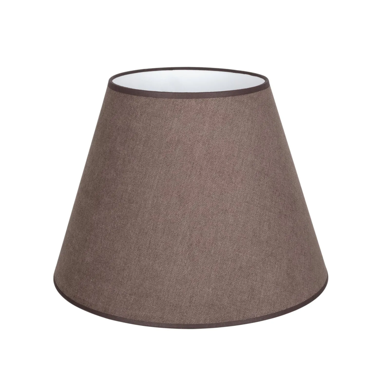 Cone-varjostin, ruskea, korkeus 30 cm, kangasta