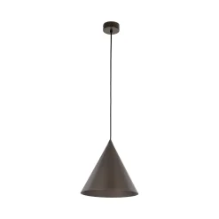 Cono-riippuvalaisin, 1-lamppuinen, halkaisija 27 cm, pronssinvärinen