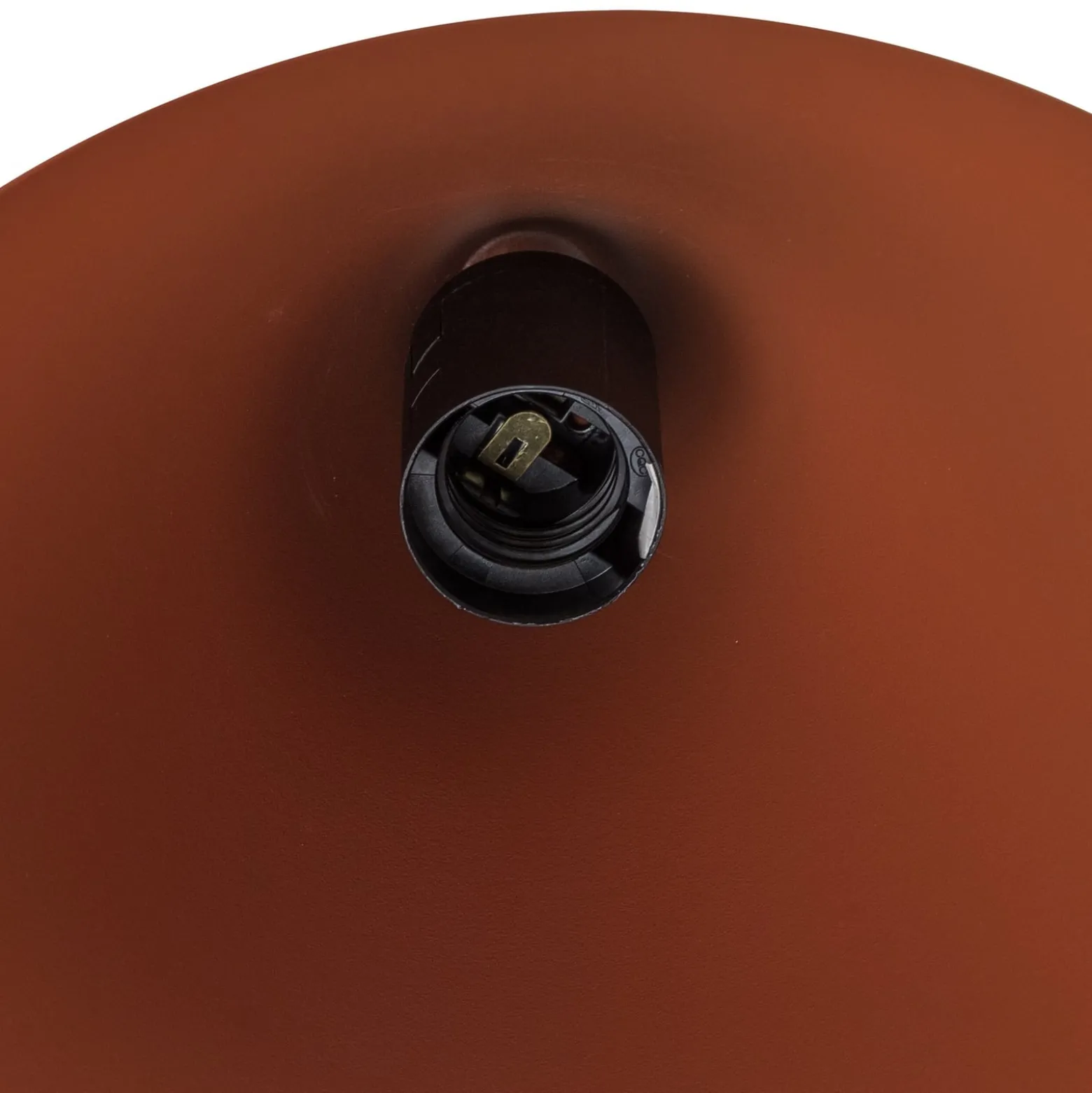 Cono-riippuvalaisin, 1-lamppuinen, halkaisija 27 cm, tiilenpunainen