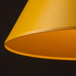 Cono riippuvalaisin, yksittäinen valaisin, Ø 32 cm, keltainen