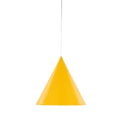 Cono riippuvalaisin, yksittäinen valaisin, Ø 32 cm, keltainen