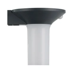 Corbezzola LED aurinko ulkoseinävalaisin, musta, anturi