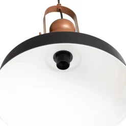 Craft-riippuvalaisin, musta, metalli, Ø 41 cm, E27