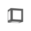 Cubic ulkoseinävalaisin Cubo, antrasiitti
