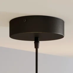 Cubus-riippuvalaisin, savuharmaa, lasi, Ø 30 cm, E27