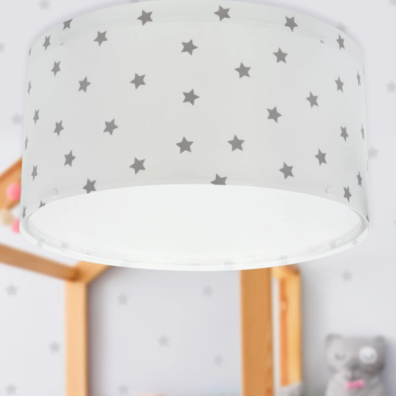Dalberin lasten kattovalaisin STAR LIGHT, valkoinen