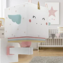 Dalber Little Unicorn -seinävalaisin pistokkeella
