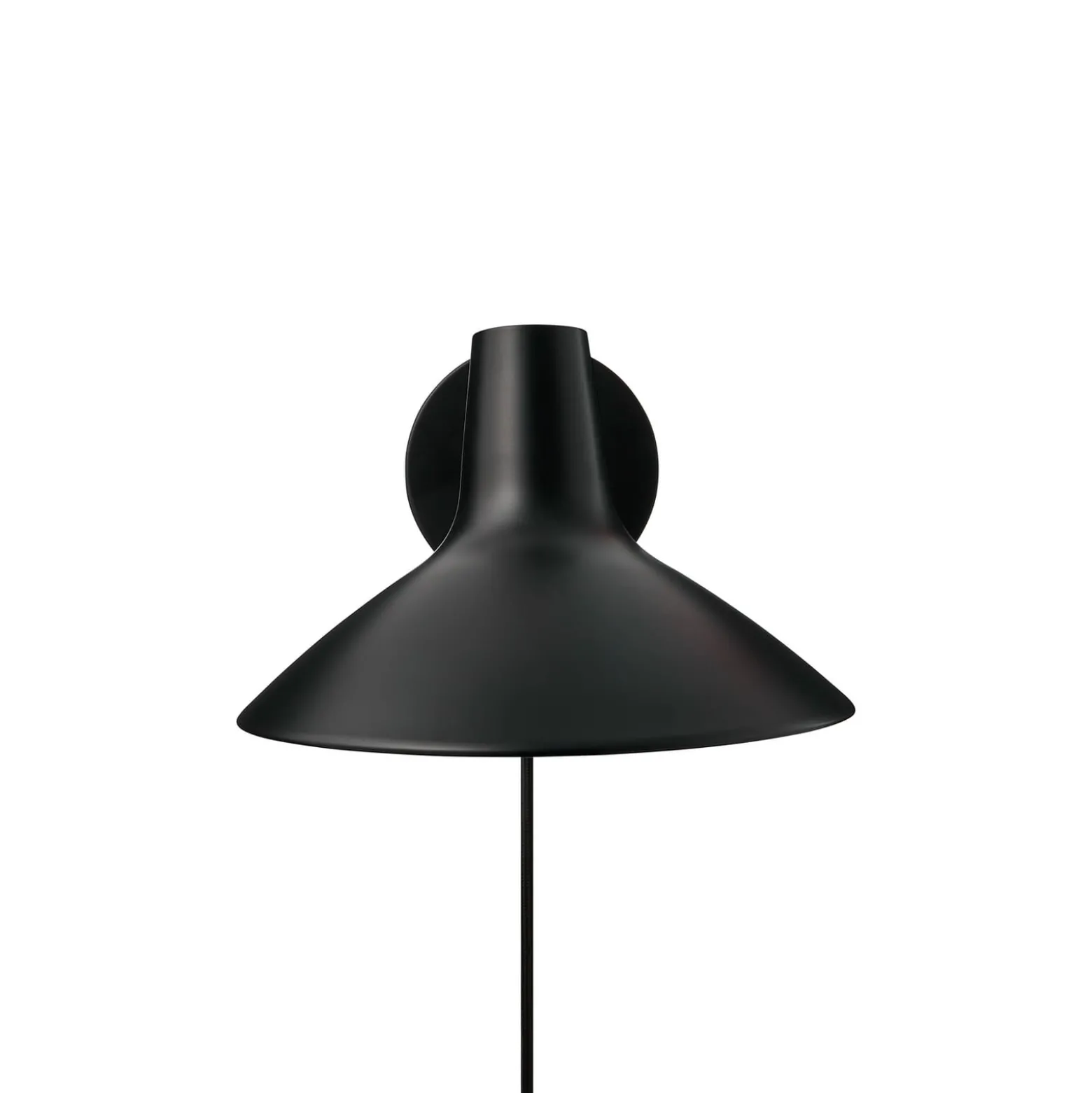 Darci Short seinävalaisin, ulkonema 33,5 cm, musta