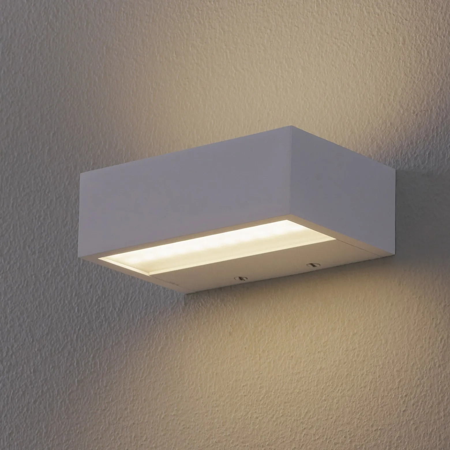 Decor Walther Box LED-seinävalo valkoinen 15cm