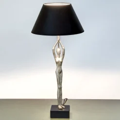 Design-pöytävalaisin Ballerino kuvalla
