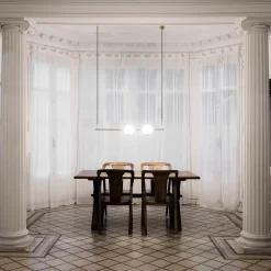 Design-riippuvalaisin Le Vita, LED, 2-lamppuinen