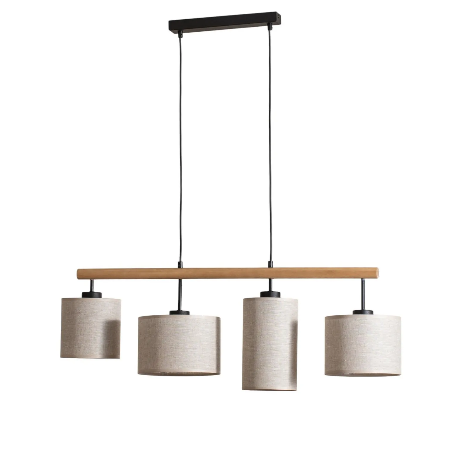 Deva Nature riippuvalaisin, 4-lamppuinen, tekstiili