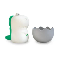 Diggy Dino LED ladattava yöpöytälamppu, USB, RGBW
