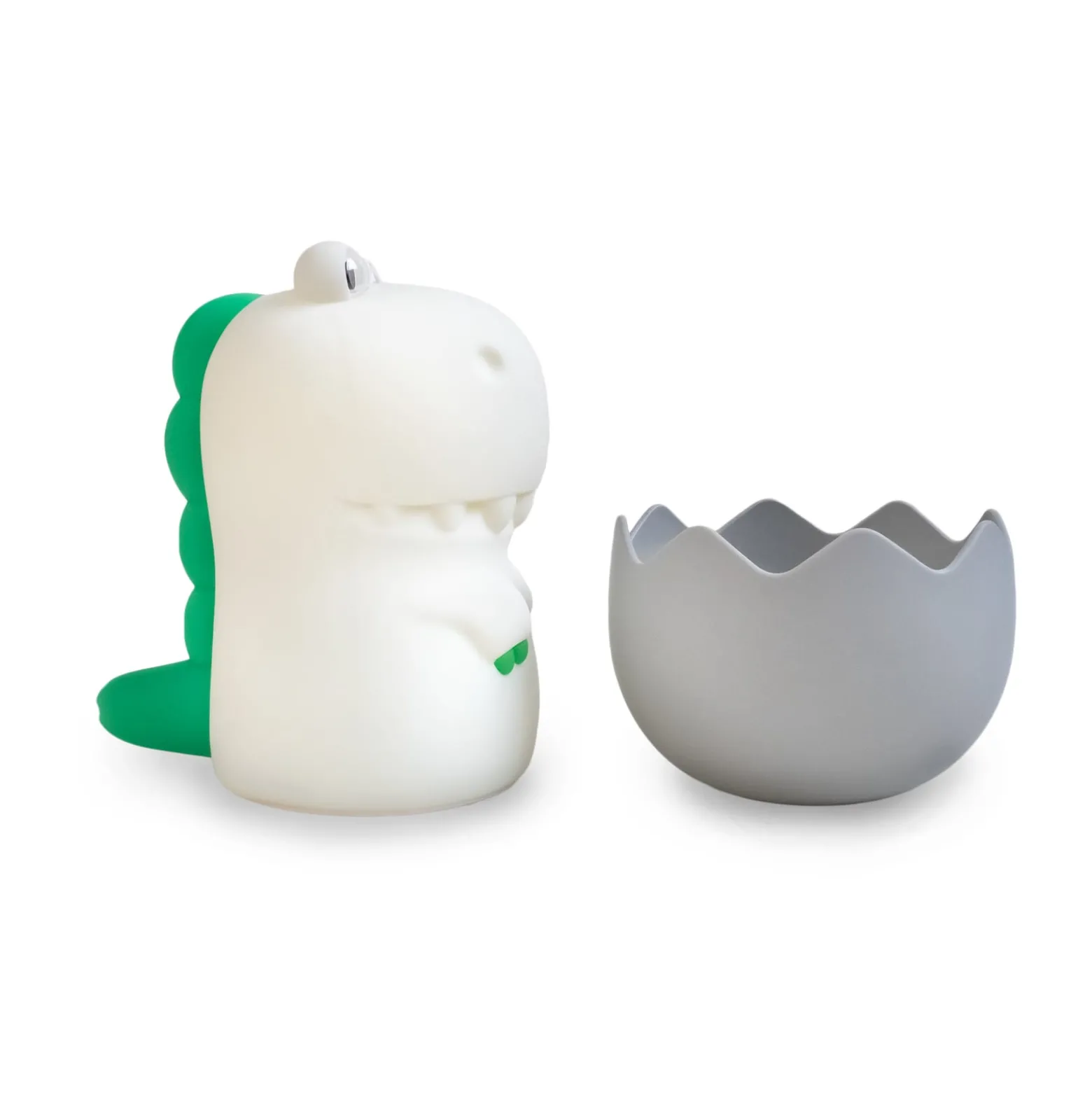Diggy Dino LED ladattava yöpöytälamppu, USB, RGBW
