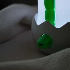 Diggy Dino LED ladattava yöpöytälamppu, USB, RGBW
