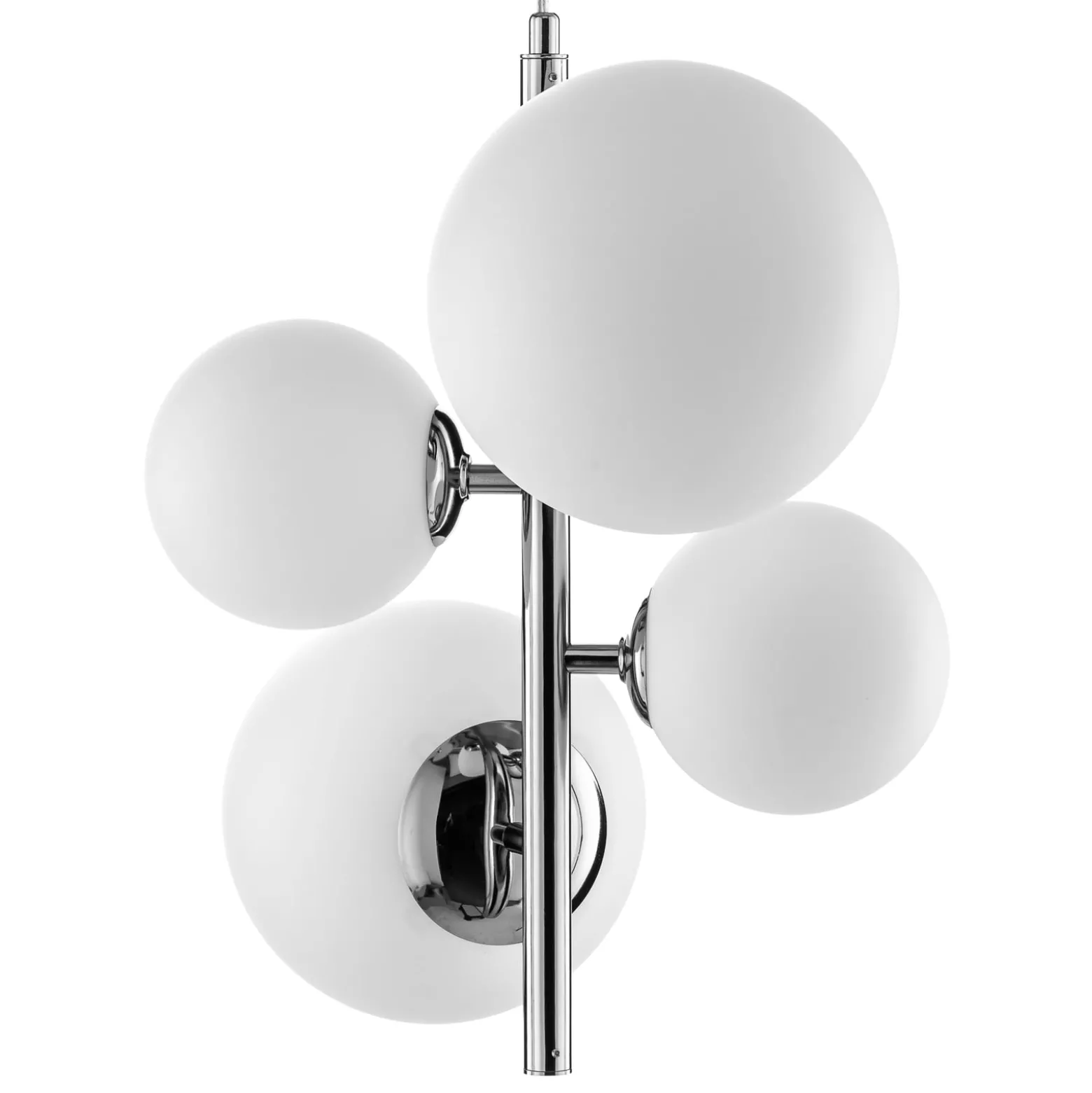 Dione-riippuvalaisin, 4-lamppuinen, kromi