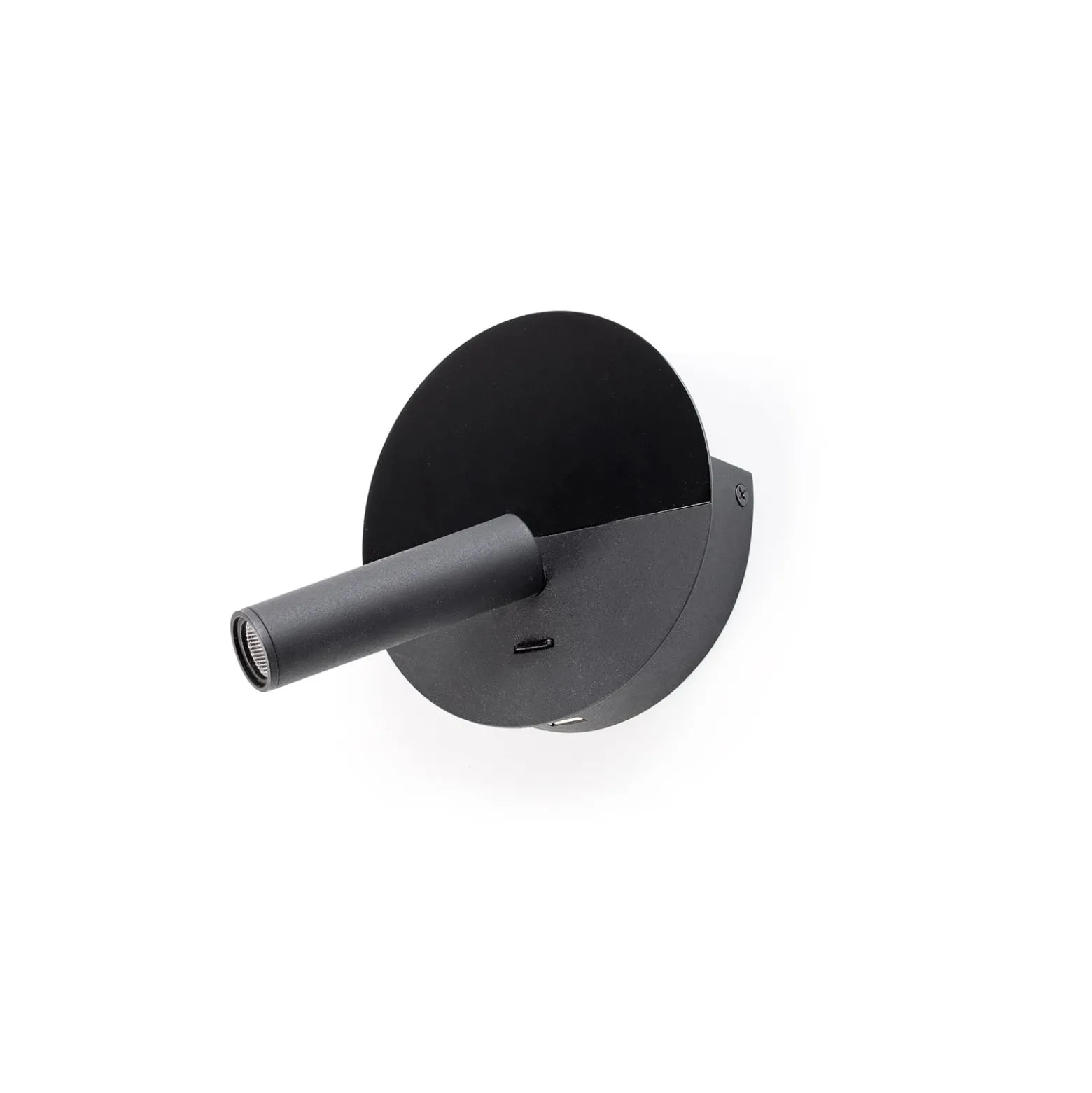 Duas-LED-seinävalo USB-latausliitännällä, musta