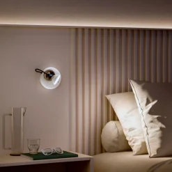 Duck LED-seinävalaisin, valkoinen, alumiini, 2700 K, säädettävä