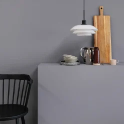 Dyberg Larsen DL20 -riippuvalo, lasi, musta