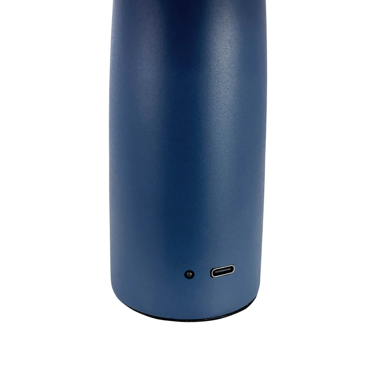 Dyberg Larsen ladattava LED-pöytävalaisin Porter, sininen, korkeus 16 cm