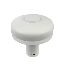Dyberg Larsen ladattava LED-pöytävalaisin Porter, valkoinen, korkeus 16 cm