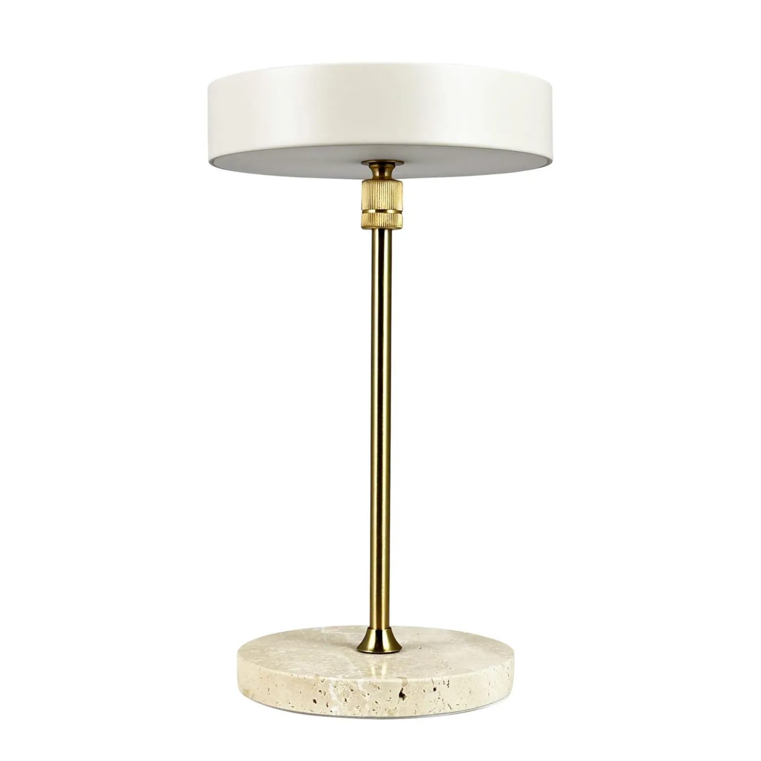 Dyberg Larsen LED-akku-pöytälamppu Moonlight, beige