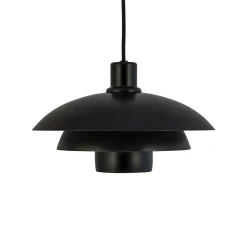 Dyberg Larsen Morph-riippuvalo, musta, Ø 30 cm, metalli
