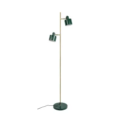 Dyberg Larsen Ocean -maavalaisin, tummanvihreä, 160 cm, 2-lamppuinen.
