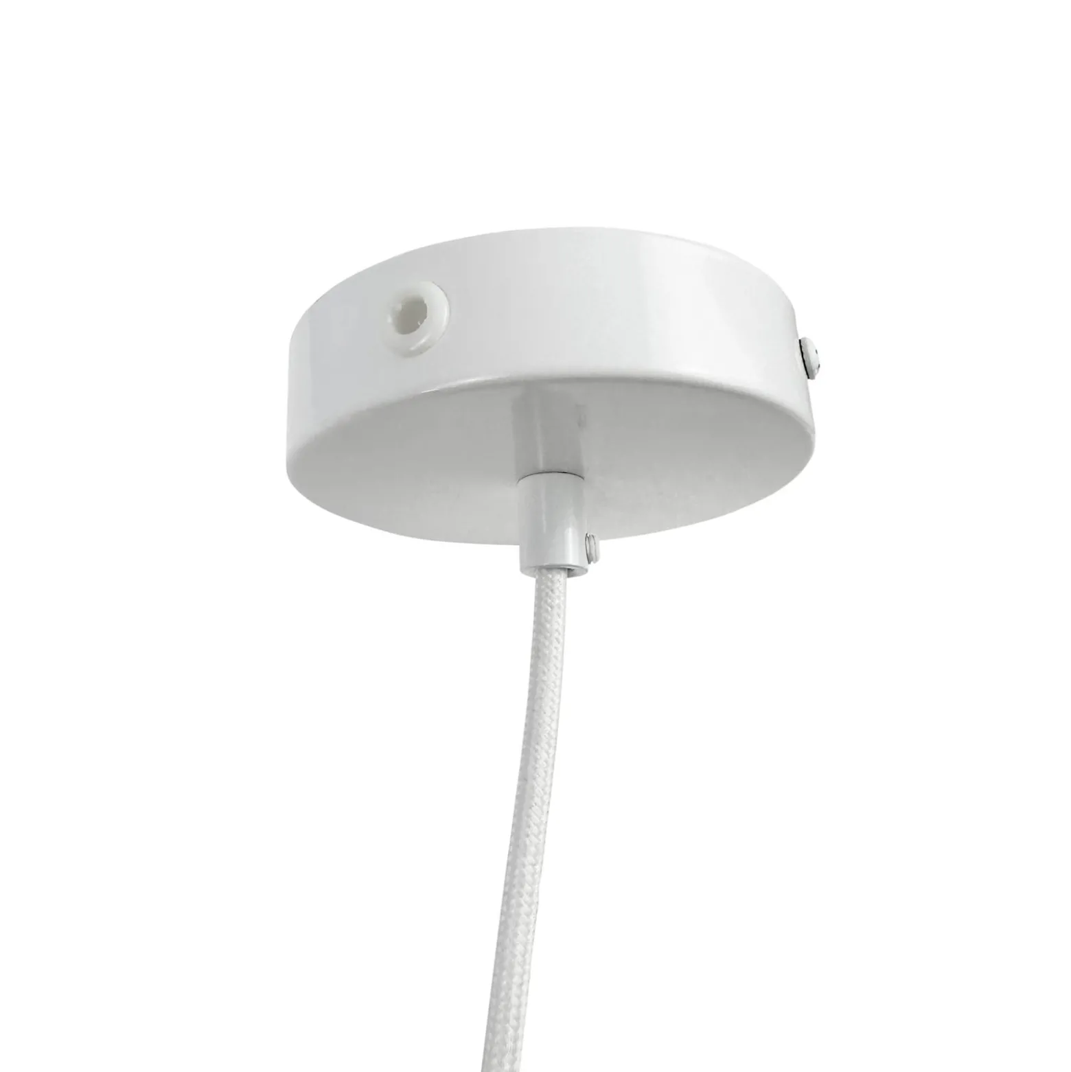 Dyberg Larsen Planet-riippuvalo, valkoinen, Ø 40 cm, metalli