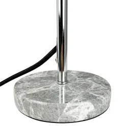 Dyberg Larsen pöytälamppu Stockholm, korkeus 41 cm metalli/marmori