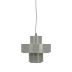 Dyberg Larsen Riippuvalaisin Stoke, harmaa, Ø 20 cm, metallia